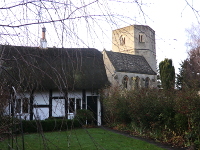 Church and cottage