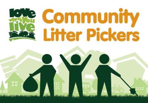 Litter picks illustration