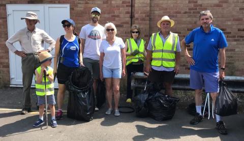 Our litter pickers