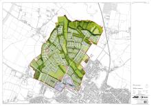 Masterplan of Elms Park proposed development